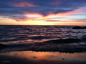 Lake Michigan Sunset Old Mission Peninsula
