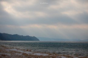 Sunrays & Clouds Over Port Oneida