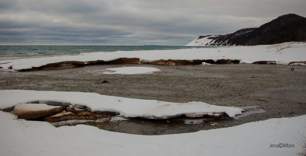 Esch Road Beach Winter