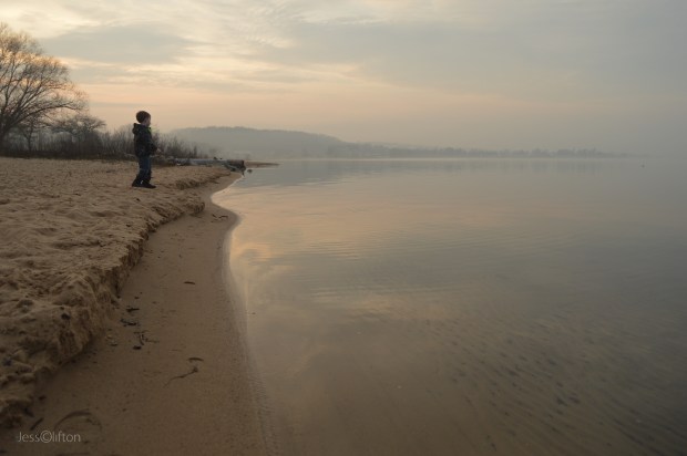 Foggy Beach Exploration