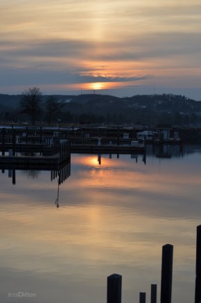 Marina Sunset Dusk