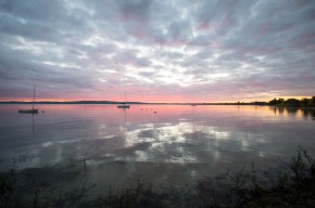 Silver & Coral Sunrise Cove