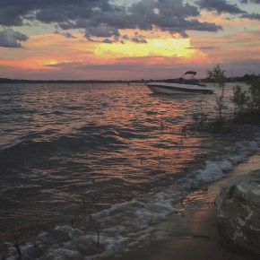 Lake Michigan sunset Traverse City